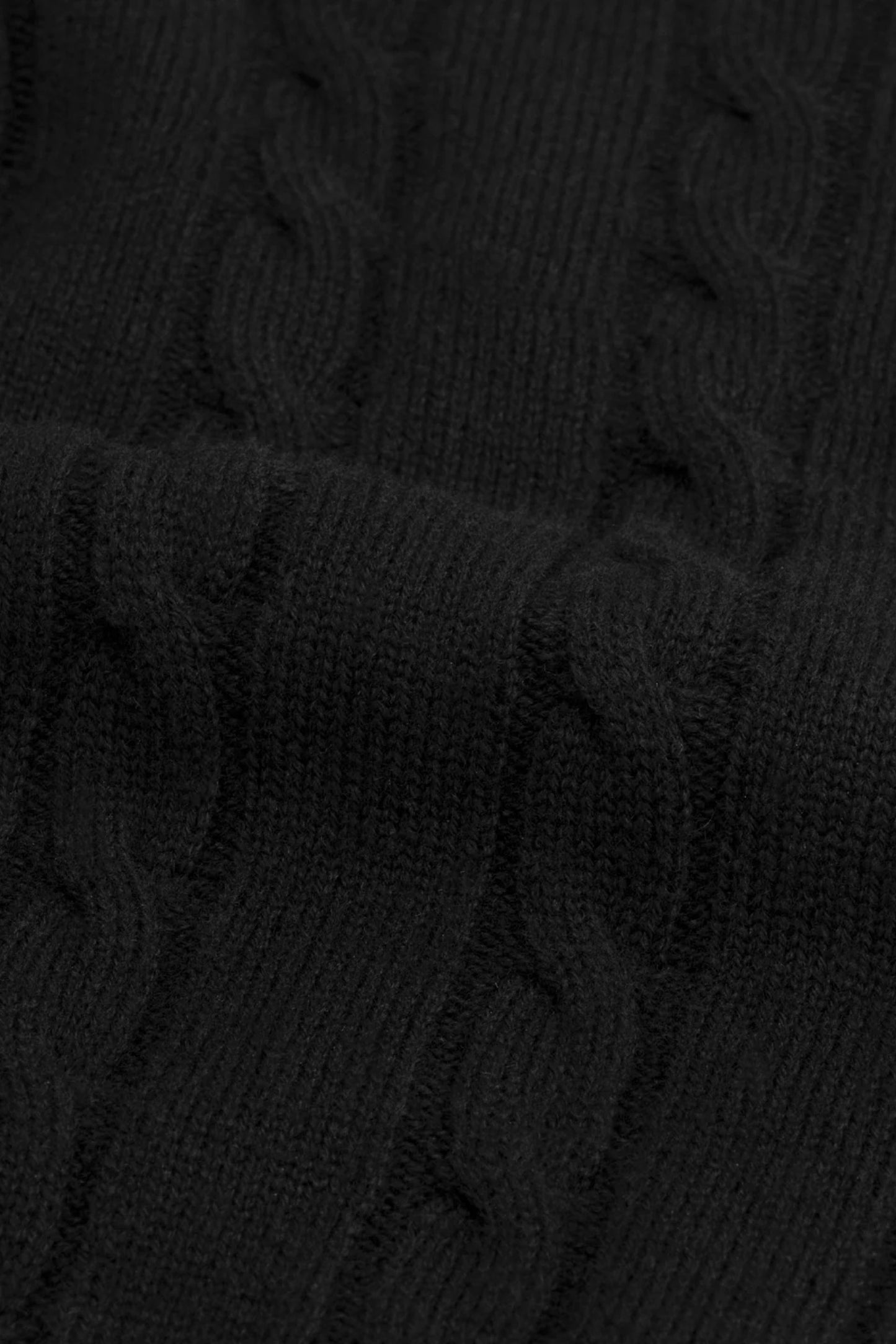 Saint-Malo Cashmere Turtleneck - Black