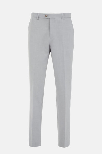 Pantalon with  light structure grey