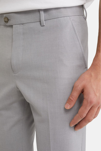 Pantalon with  light structure grey