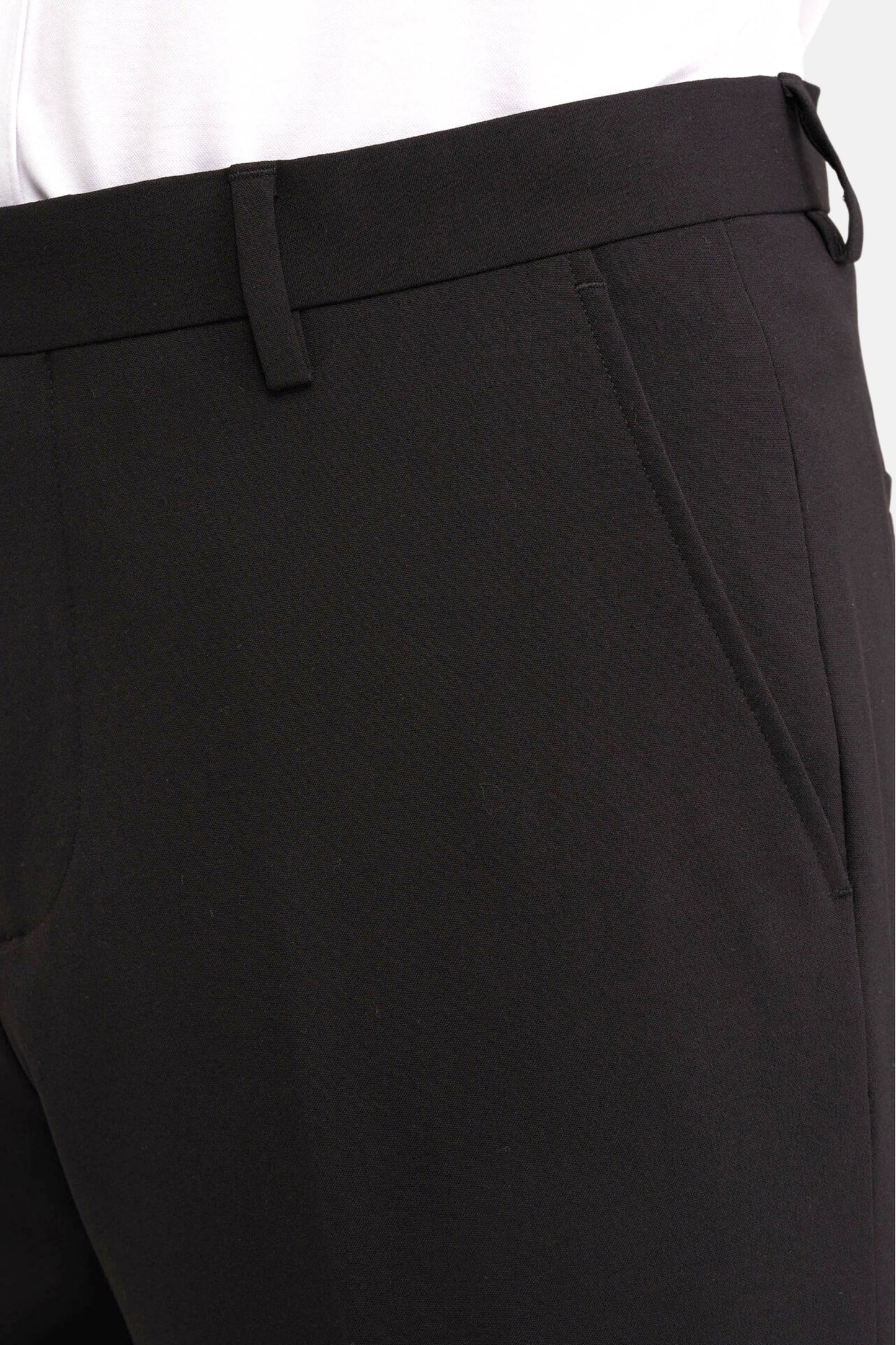 Pantalon with light structure black