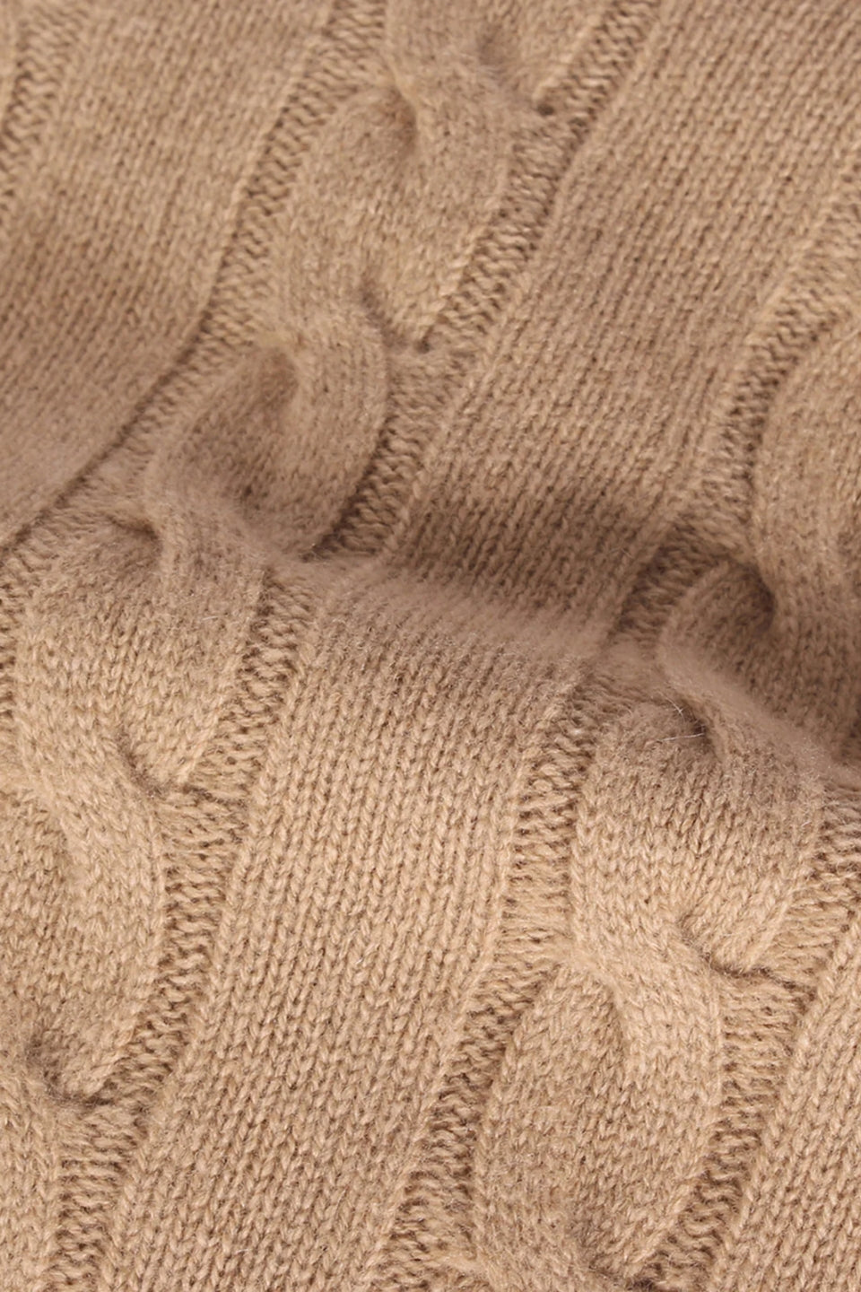 Saint-Malo Cashmere Turtleneck - caramel