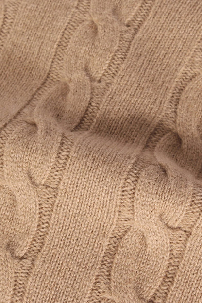 Saint-Malo Cashmere Turtleneck - caramel