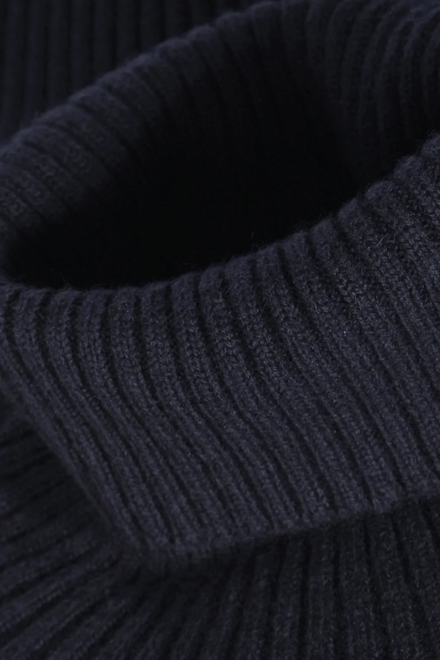 Saint-Malo Cashmere Turtleneck - Navy