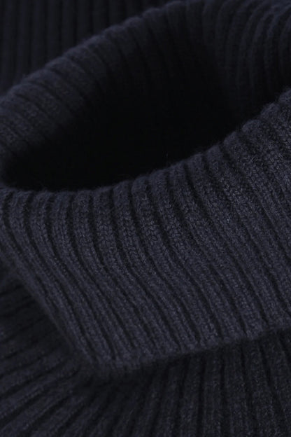 Saint-Malo Cashmere Turtleneck - Navy