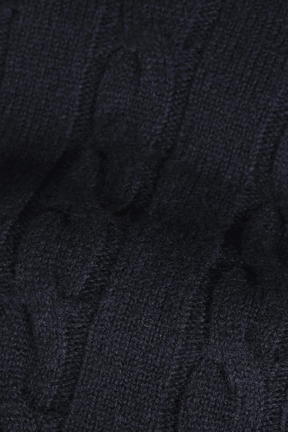Saint-Malo Cashmere Turtleneck - Navy