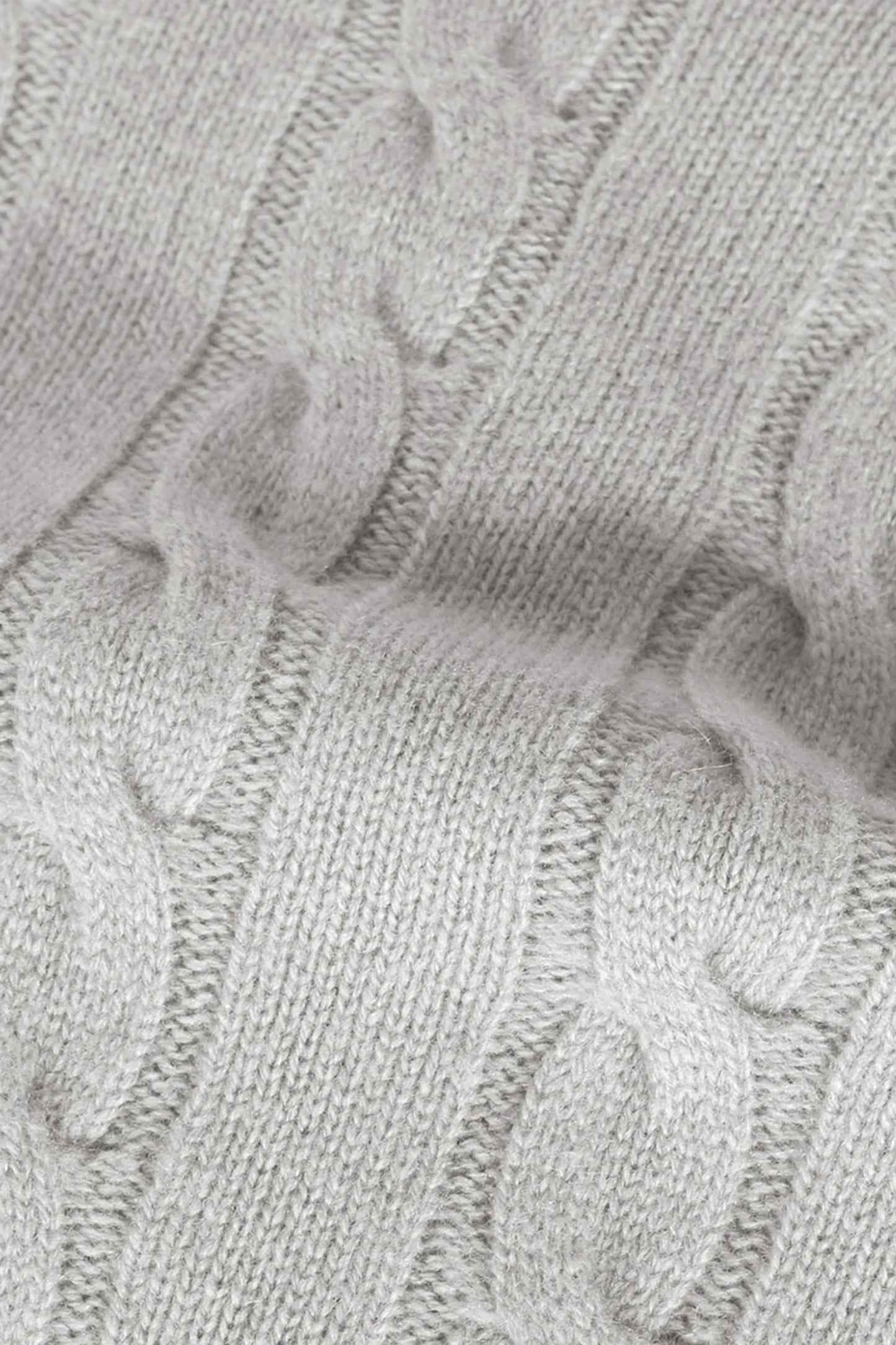 Saint-Malo Cashmere Turtleneck - Grey