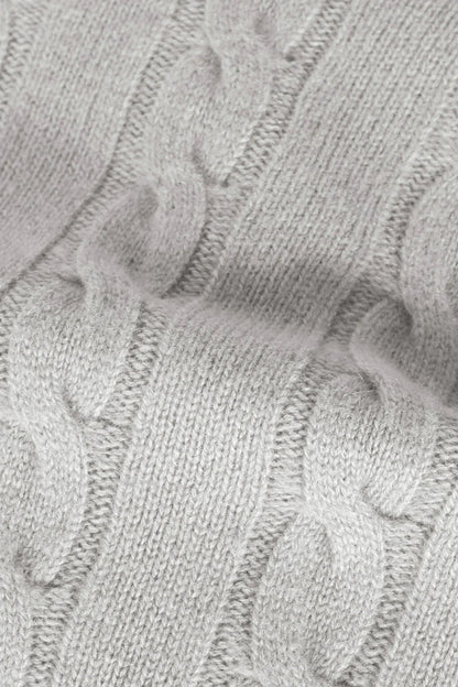 Saint-Malo Cashmere Turtleneck - Grey